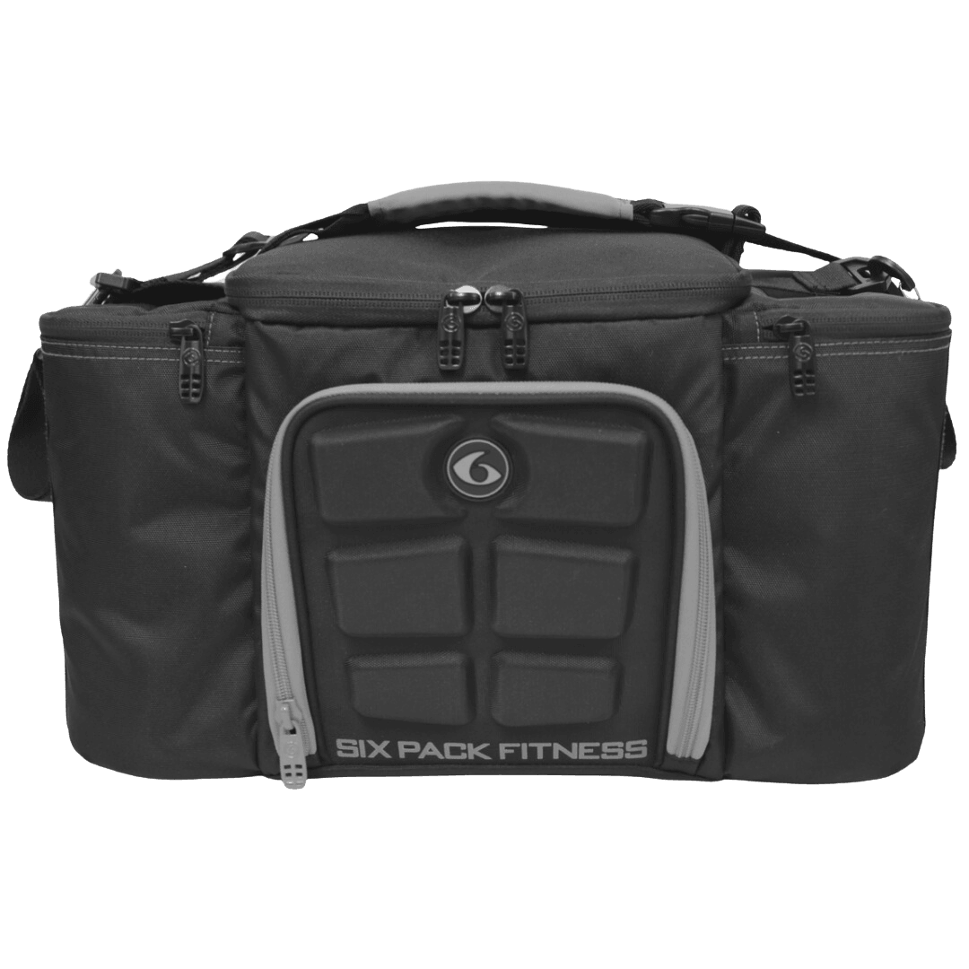 Innovator 300 Meal Prep Management Tote 4 - Meal (Black/Grey) - sixpackbags