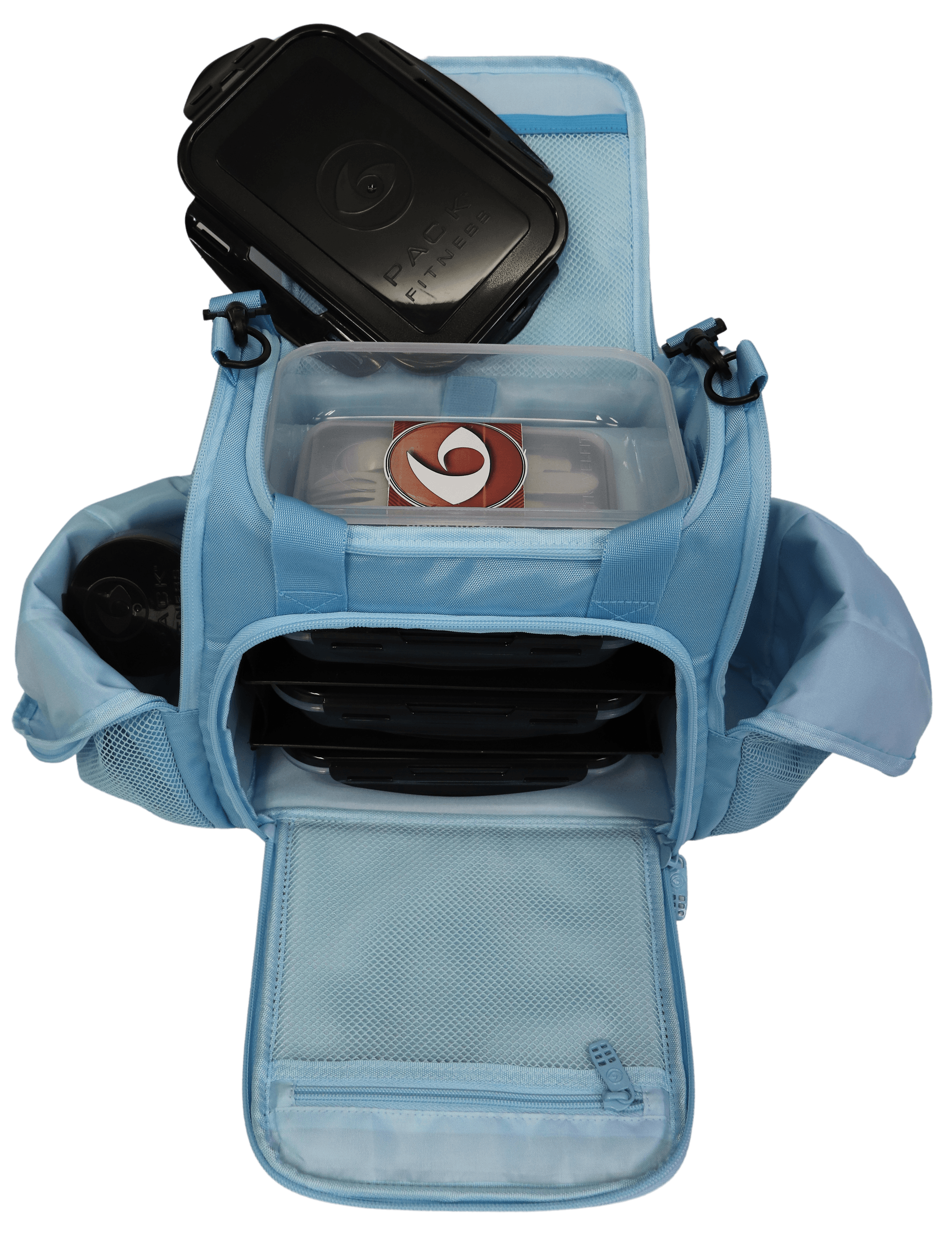 Innovator Mini Meal Prep Management Tote 4 - Meal (Ocean) - sixpackbags