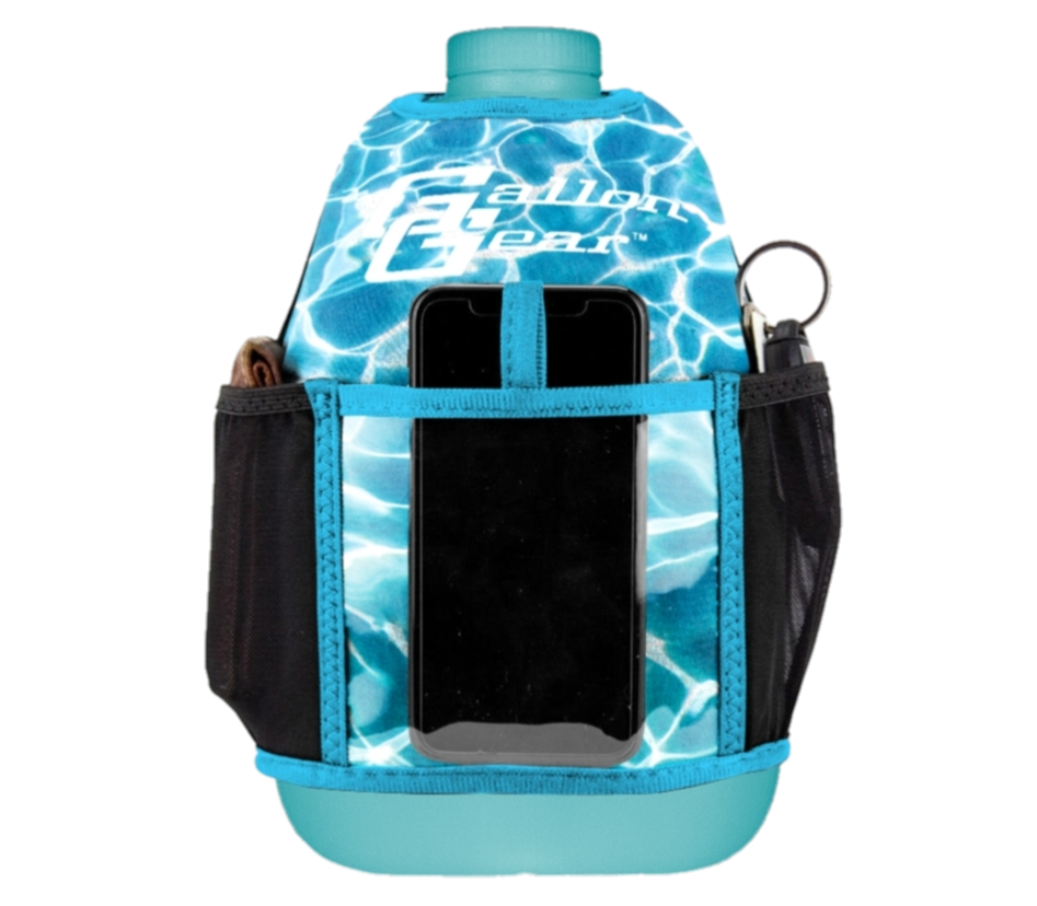 1 Gallon Water Sleeve Aqua Gallon Bottle Combo