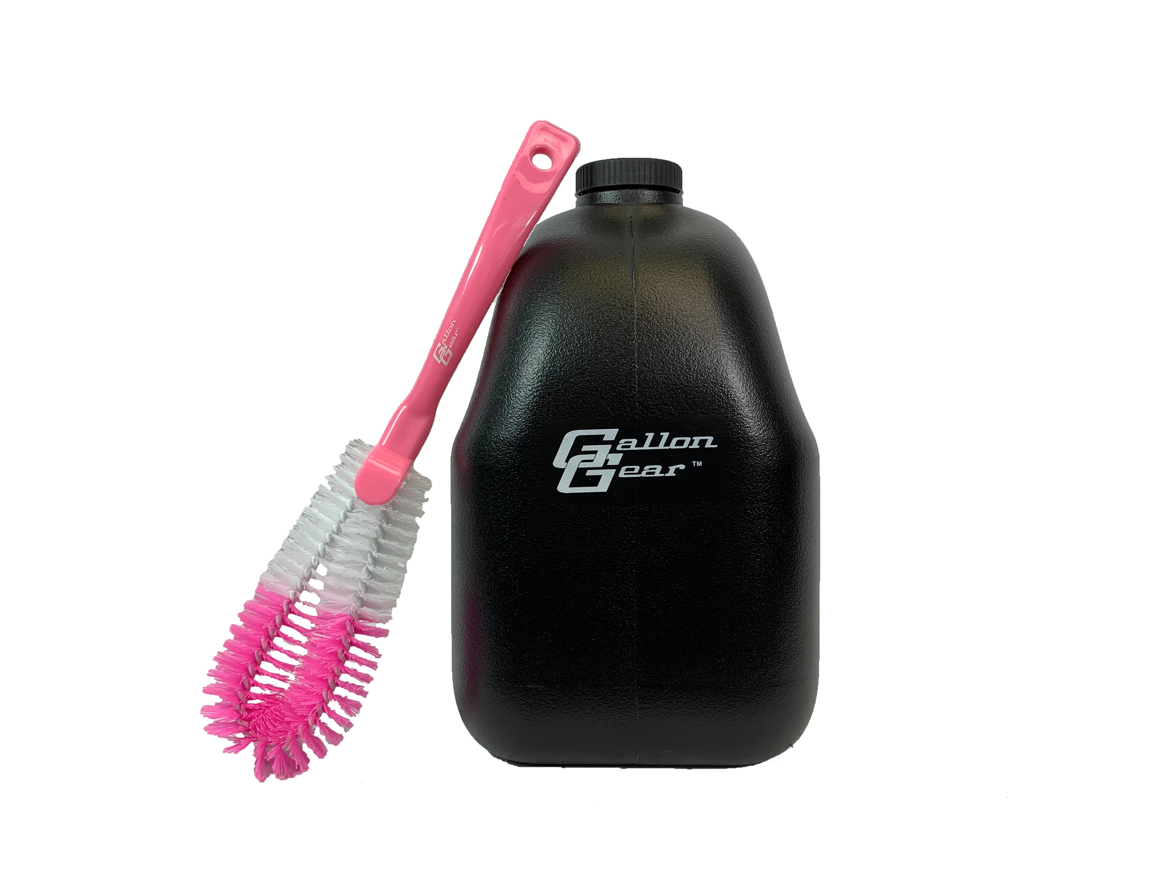 Pink Gallon Gear Bottle Brush