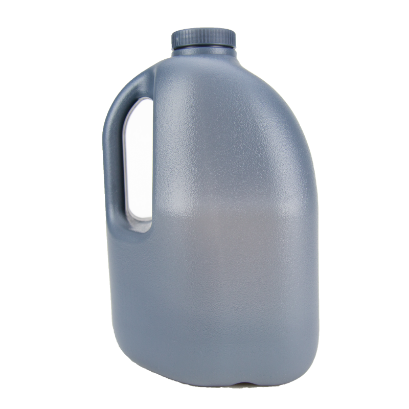 Charcoal Grey Durable Transparent Gallon Bottle