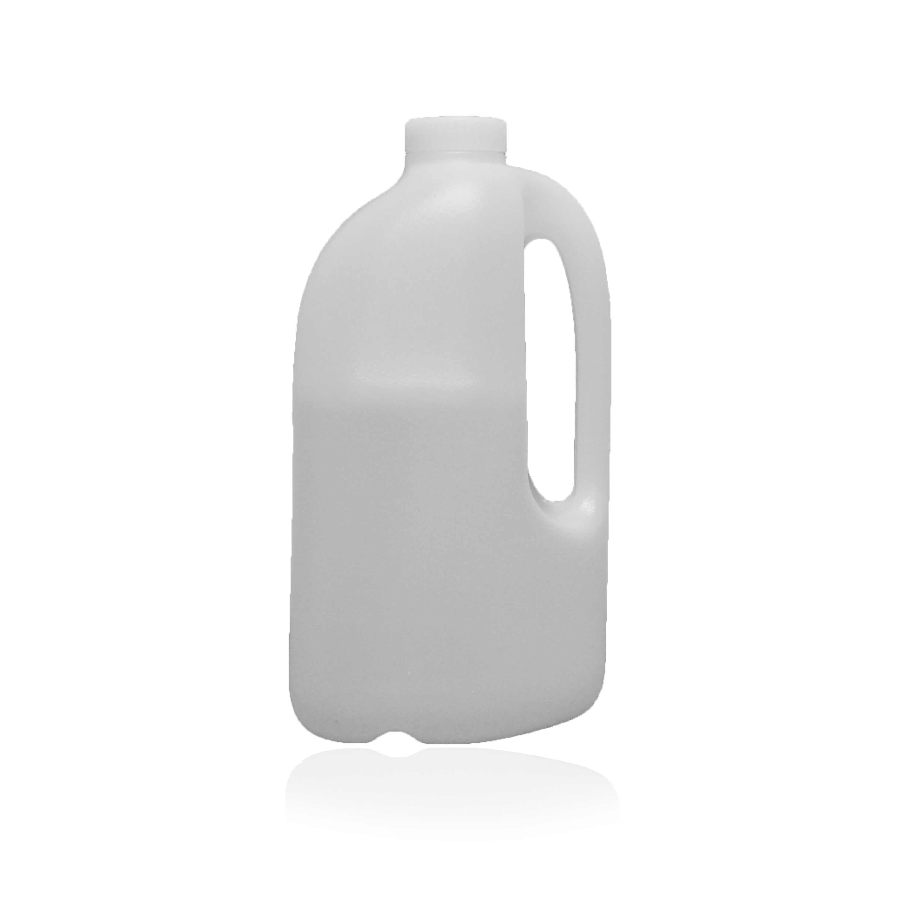 White Transparent 1/2 Gallon Bottle