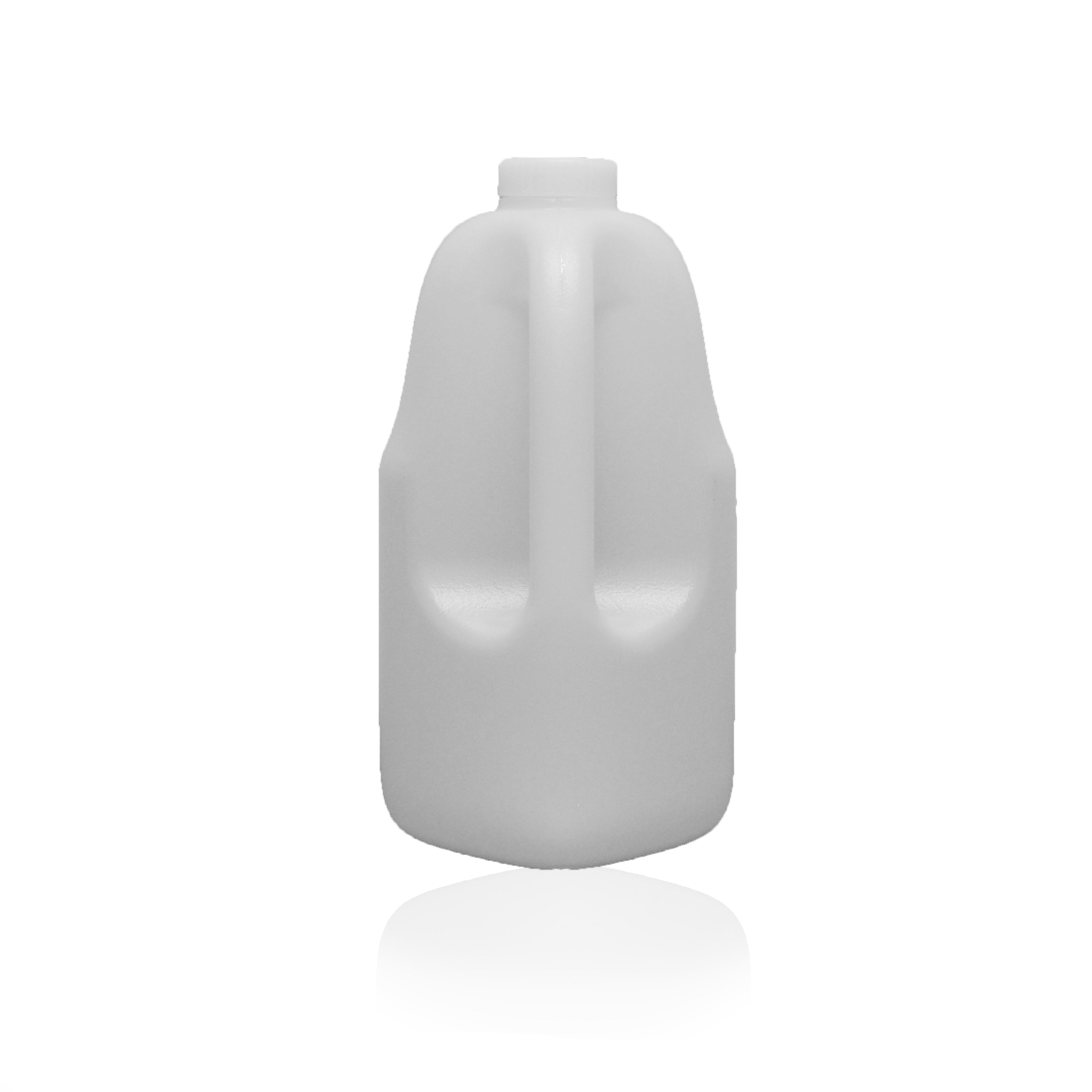 White Transparent 1/2 Gallon Bottle